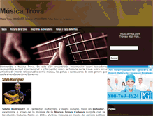 Tablet Screenshot of musicatrova.com
